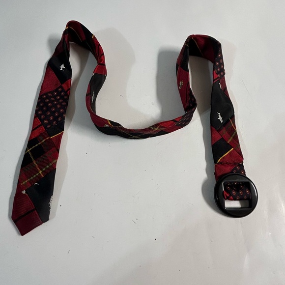 NEW J. Crew Silk Tie Belt Adjustable Waist Belt S/M NWOT - Picture 2 of 8